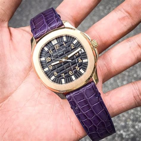 Patek Philippe crocodile strap